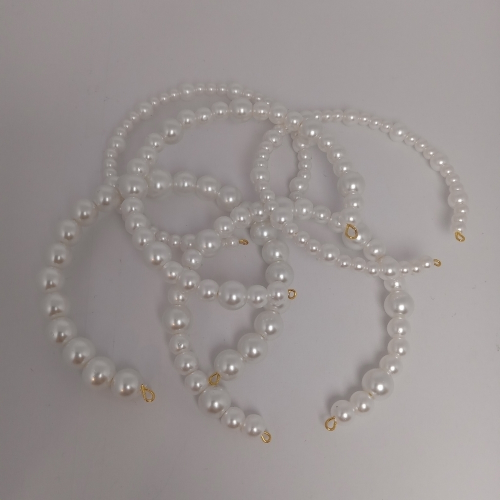 5 Faux pearl bracelets for stacking